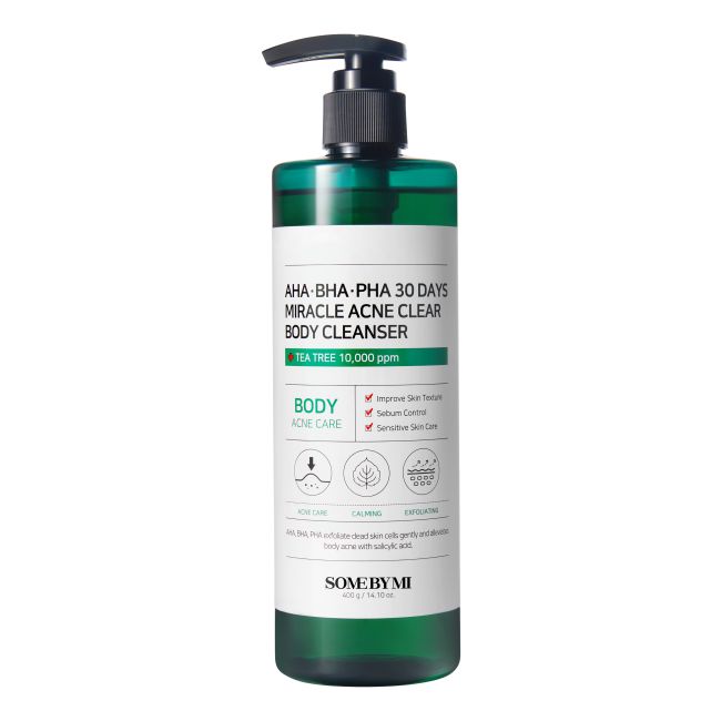 SOME BY MI AHA-BHA-PHA 30 DAYS MIRACLE ACNE kūno prausiklis, 400 g