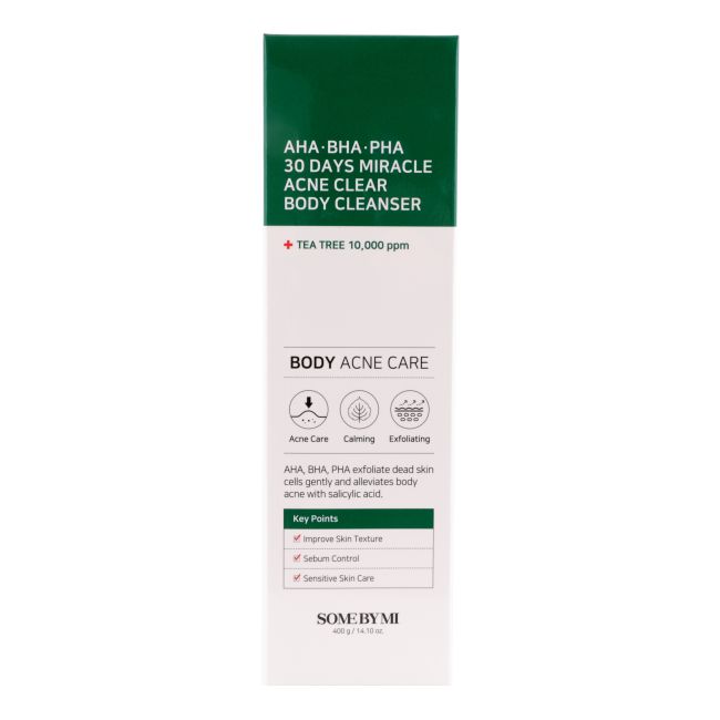 SOME BY MI AHA-BHA-PHA 30 DAYS MIRACLE ACNE kūno prausiklis, 400 g