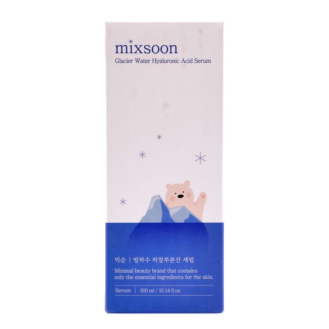 MIXSOON GLACIER WATER HYALURONIC ACID veido serumas, 300 ml