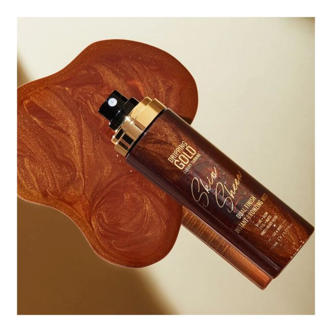 DRIPPING GOLD SKIN SHEEN blizgi veido ir kūno dulksna, 110 ml