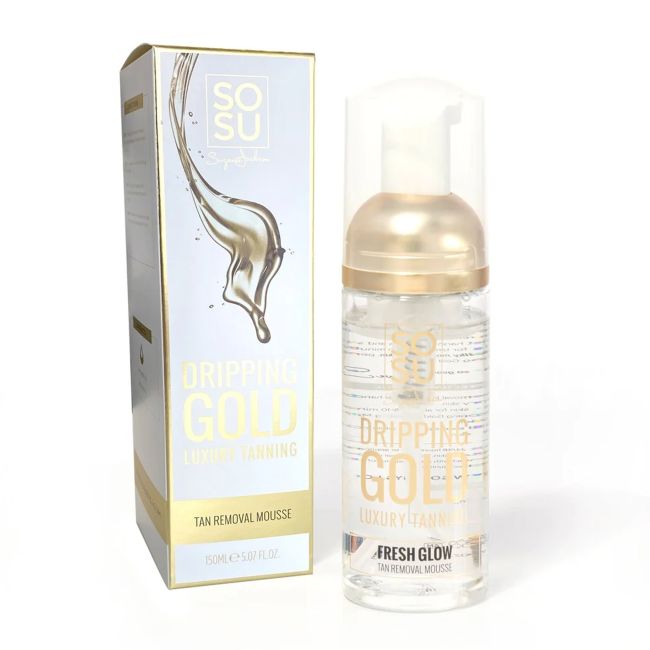 DRIPPING GOLD LUXURY TANNING savaiminio įdegio šalinimo putos, 150 ml