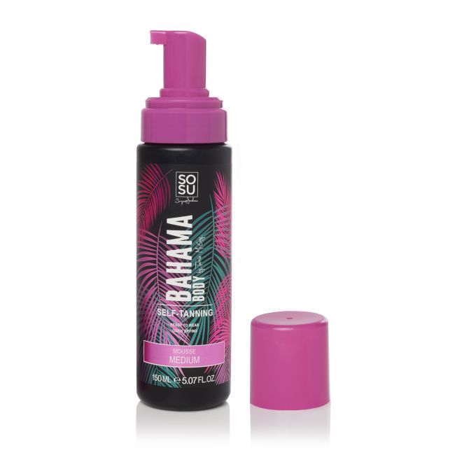 SOSU BAHAMA MEDIUM kūno savaiminio įdegio putos, 150 ml