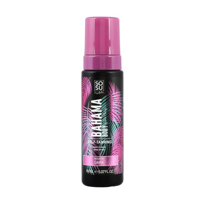 SOSU BAHAMA DARK kūno savaiminio įdegio putos, 150 ml