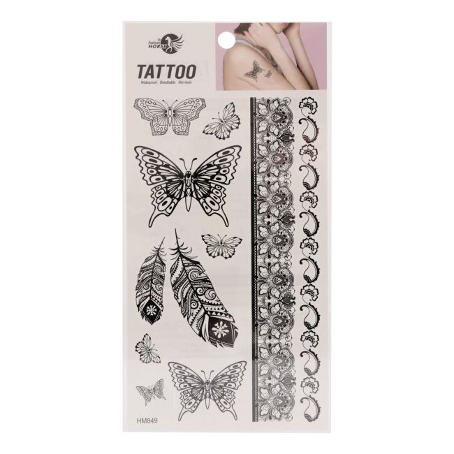 Laikina kūno tatuiruotė - lipdukas
