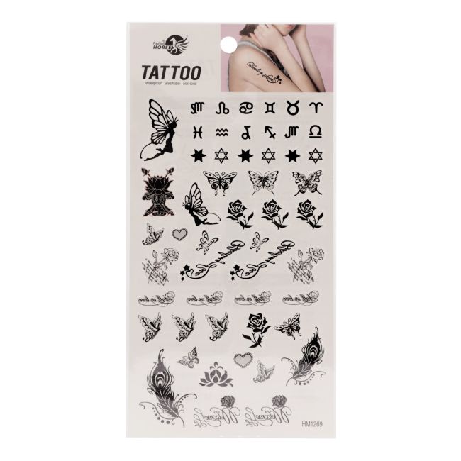 Laikina kūno tatuiruotė - lipdukas
