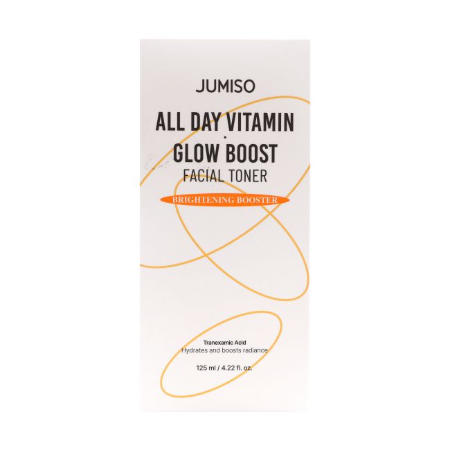 JUMISO ALL DAY VITAMIN GLOW BOOST veido tonikas, 125 ml