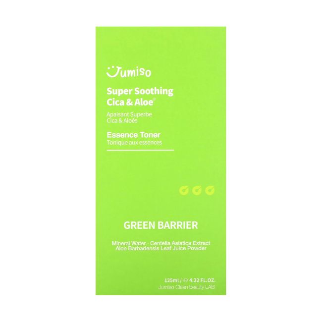 JUMISO SUPER SOOTHING CICA & ALOE veido tonikas, 125 ml