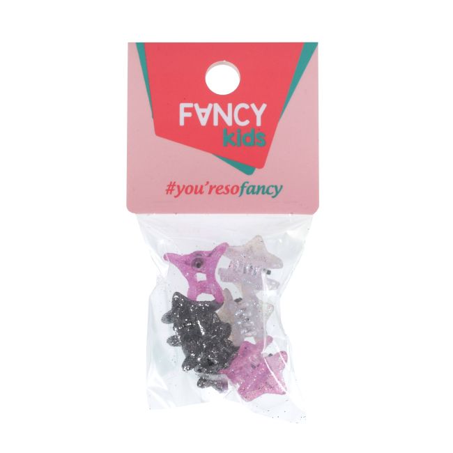 FANCY KIDS plaukų žnypliukai (6 vnt.)