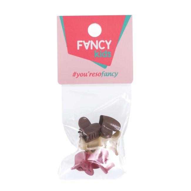 FANCY KIDS plaukų žnypliukai (6 vnt.)