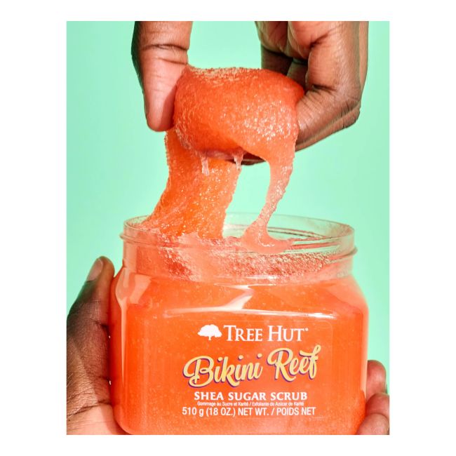 TREE HUT BIKINI REEF SHEA SUGAR kūno šveitiklis, 510 g
