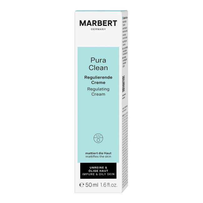 MARBERT PURA CLEAN REGULATING veido kremas, 50 ml