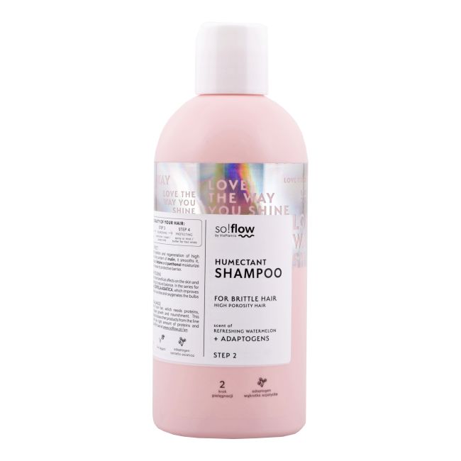 SO! FLOW HUMECTANT FOR BRITTLE plaukų šampūnas, 400 ml