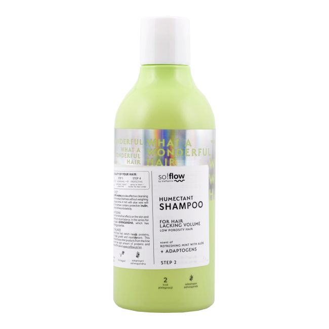 SO! FLOW HUMECTANT LACKING VOLUME plaukų šampūnas, 400 ml