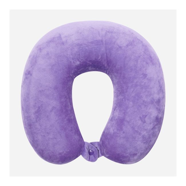 TRAVEL BLUE MEMORY FOAM PURPLE kelioninė kaklo pagalvėlė