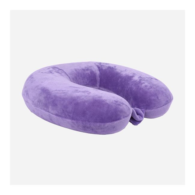 TRAVEL BLUE MEMORY FOAM PURPLE kelioninė kaklo pagalvėlė