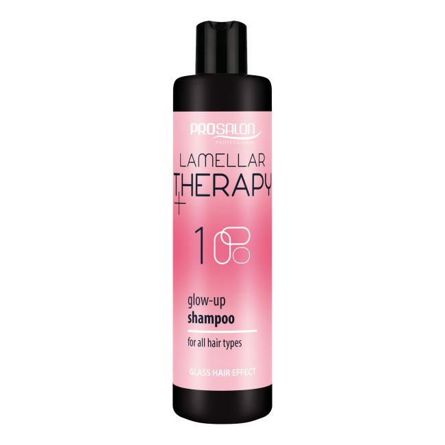 PROSALON LAMELLAR THERAPY GLOW UP plaukų šampūnas, 400 ml