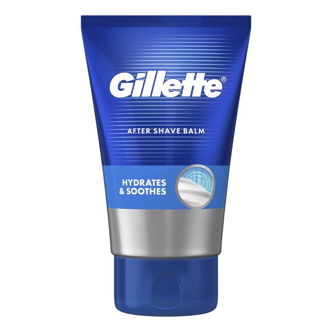 GILLETTE HYDRATES & SOOTHES balzamas po skutimosi, 100 ml