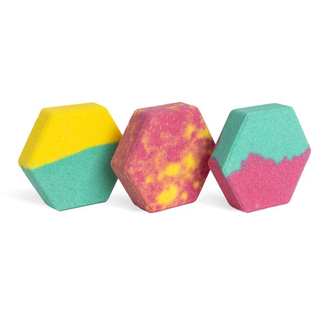 IDC INSTITUTE ORANGE & LEMON vonios burbulai (3 x 35 g)