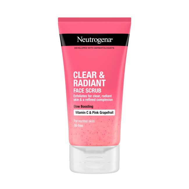 NEUTROGENA CLEAR & RADIANT veido šveitiklis, 150ml