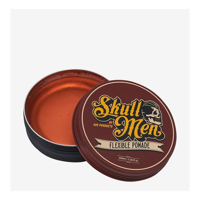 SKULL MEN FLEXIBLE plaukų pomada, 100 ml