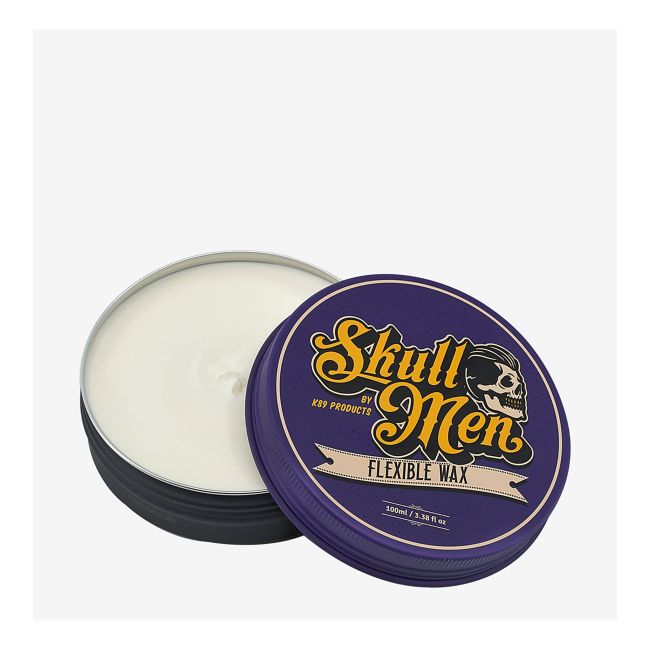 SKULL MEN FLEXIBLE plaukų vaškas, 100 ml
