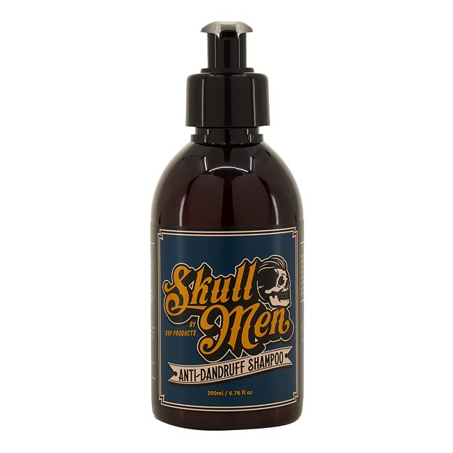 SKULL MEN ANTI-DANDRUFF plaukų šampūnas, 200 ml