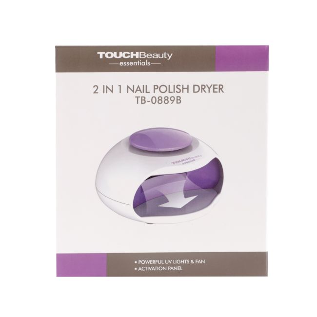 TOUCH BEAUTY 2 IN 1 lempa nagų lakui džiovinti