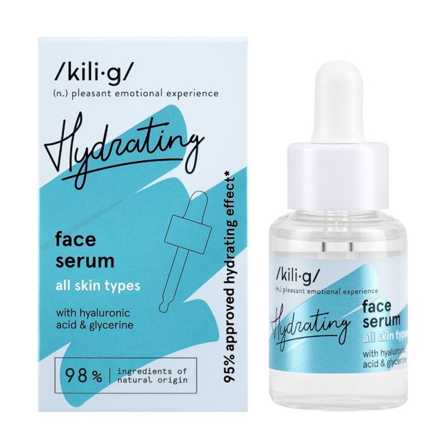 KILIG HYDRATING veido serumas, 30 ml