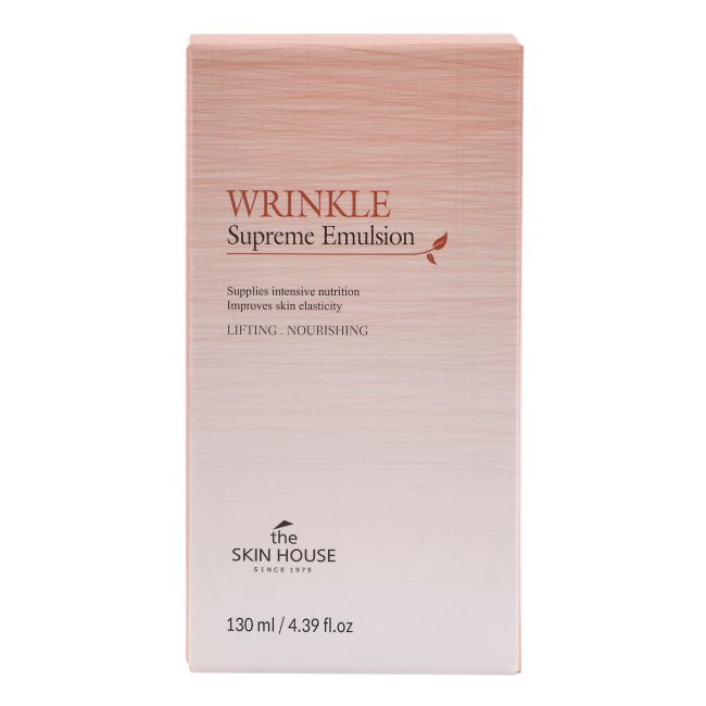 THE SKIN HOUSE WRINKLE SUPREME veido emulsija, 130 ml