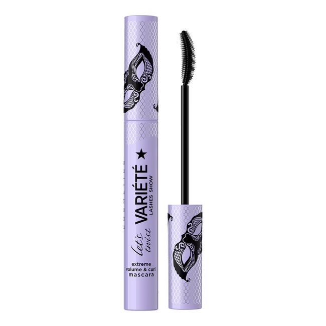 EVELINE VARIETE LASHES SHOW LET'S TWIST blakstienų tušas, 10 ml