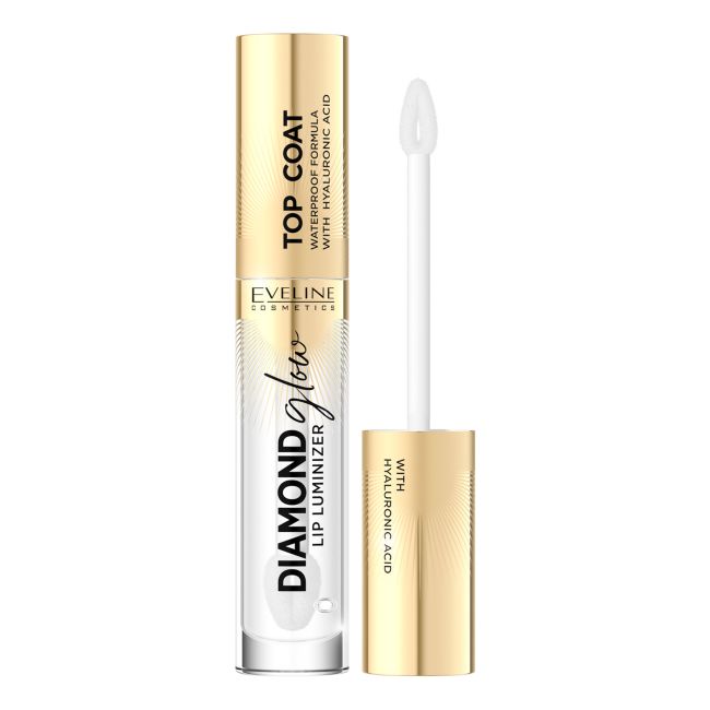 EVELINE DIAMOND GLOW WATERPROOF lūpų blizgis, 4,5 ml