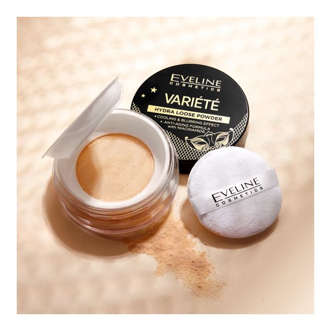 EVELINE VARIETE HYDRA LOOSE birioji pudra, 5 g