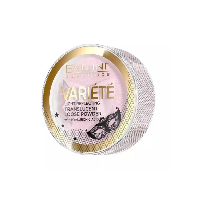 EVELINE VARIETE LIGHT REFLECTING TRANSLUCENT LOOSE birioji pudra, 6 g