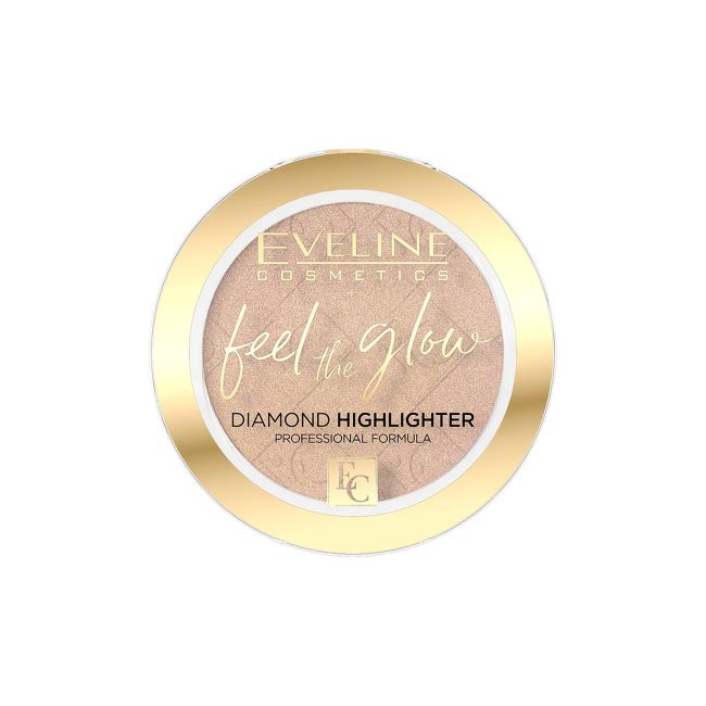 EVELINE FEEL THE GLOW DIAMOND HIGHLIGHTER švytėjimo suteikianti pudra, 4,2 g