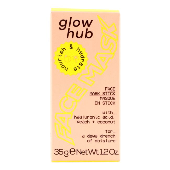 GLOW HUB NOURISH & HYDRATE veido kaukė pieštukas, 35 g