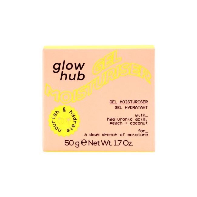 GLOW HUB NOURISH & HYDRATE MOISTURISER veido želė drėkiklis, 50 g