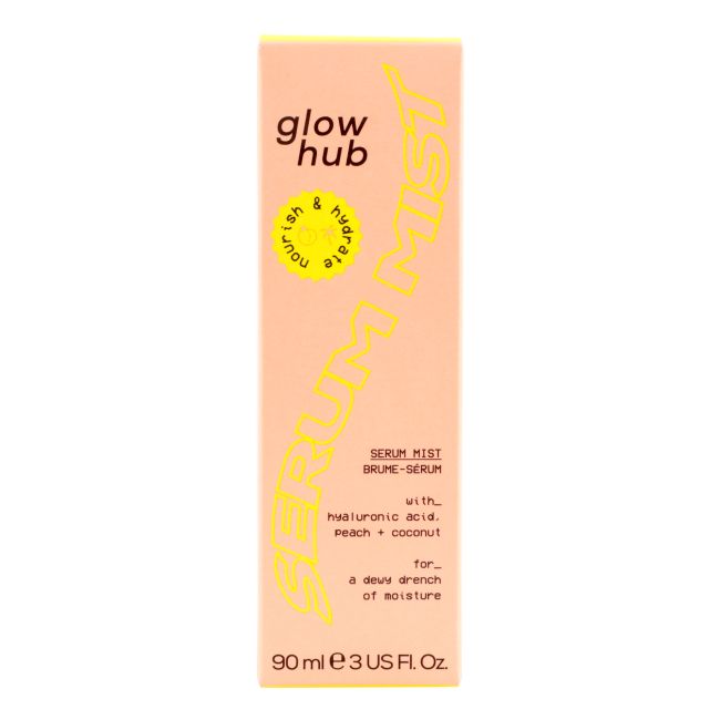 GLOW HUB NOURISH & HYDRATE veido serumas migla, 90 ml