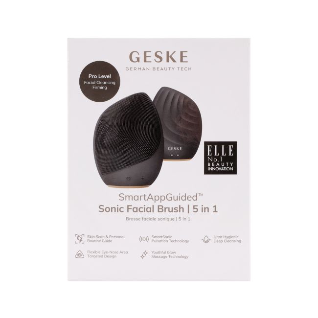 GESKE 5 in 1 SONIC elektrinis veido valymo šepetėlis