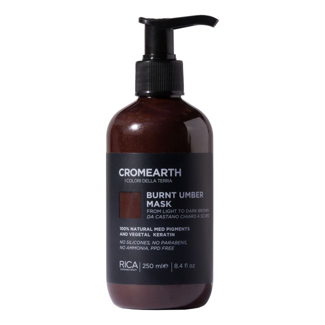 RICA CROMEARTH BURNT UMBER plaukų kaukė, 250 ml