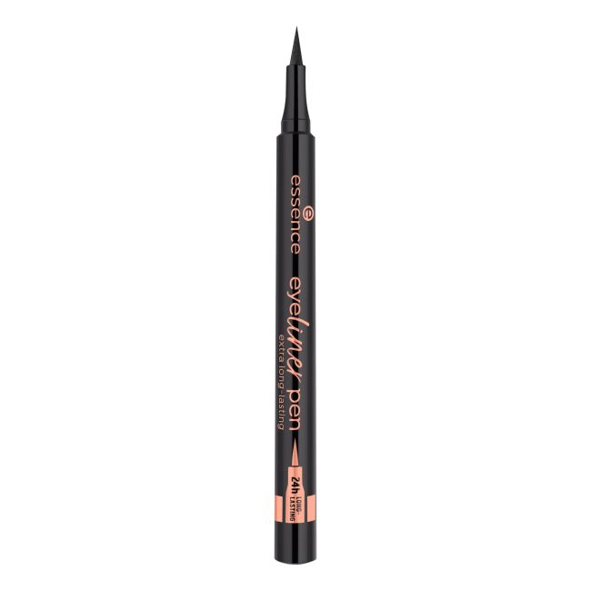 ESSENCE EXTRA LONG LASTING akių kontūro skystis su plunksnele, 1,1 ml
