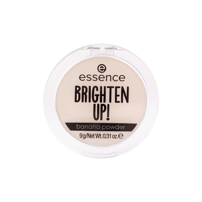 ESSENCE BRIGHTEN UP BANANA kompaktinė pudra, 9 g