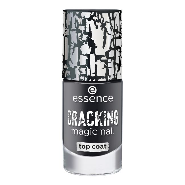 ESSENCE CRACKING MAGIC viršutinis nagų lako sluoksnis, 8 ml