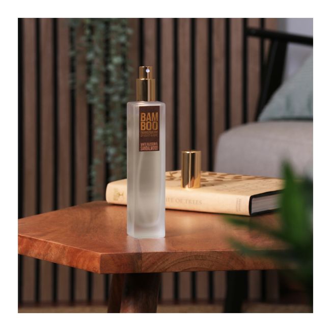 BAMBOO WHITE BLOSSOM & SANDALWOOD purškiamasis patalpų kvėpiklis, 90 ml