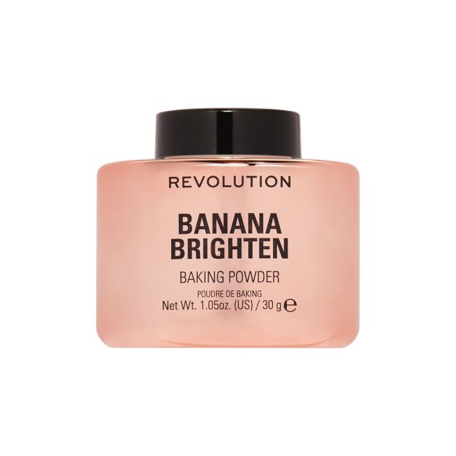 MAKEUP REVOLUTION BANANA BRIGHTEN BAKING birioji pudra, 30 g