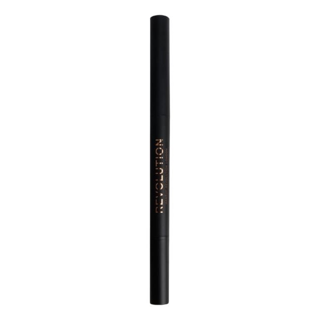 MAKEUP REVOLUTION DUO BROW DEFINER antakių pieštukas, 0,25 g
