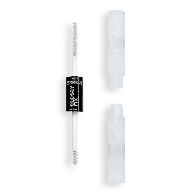 MAKEUP REVOLUTION GLOSSY FIX CLEAR antakių želė tušas