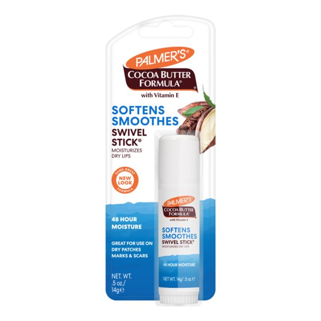 PALMER'S COCOA BUTTER FORMULA SWIVEL STICK lūpų drėkiklis, 15 ml