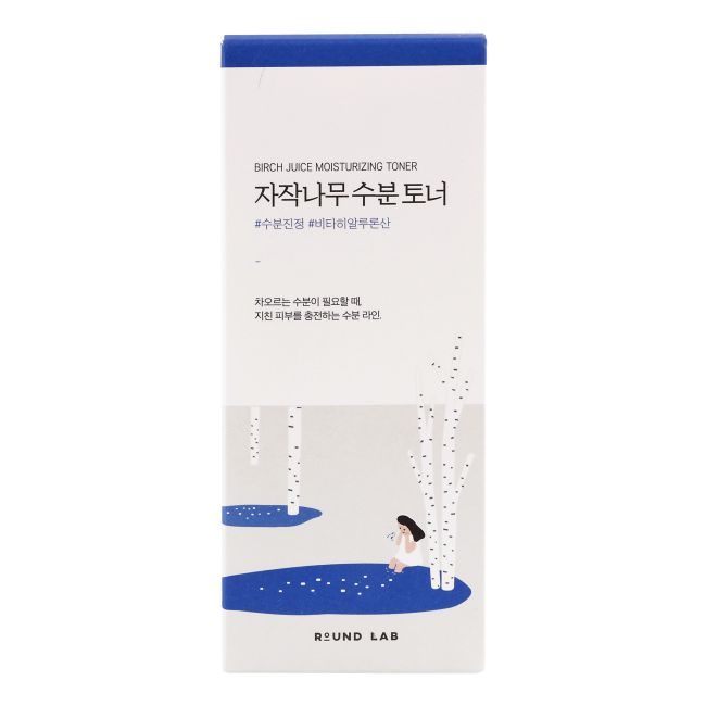 ROUND LAB BIRCH JUICE MOISTURIZING veido tonikas, 300 ml