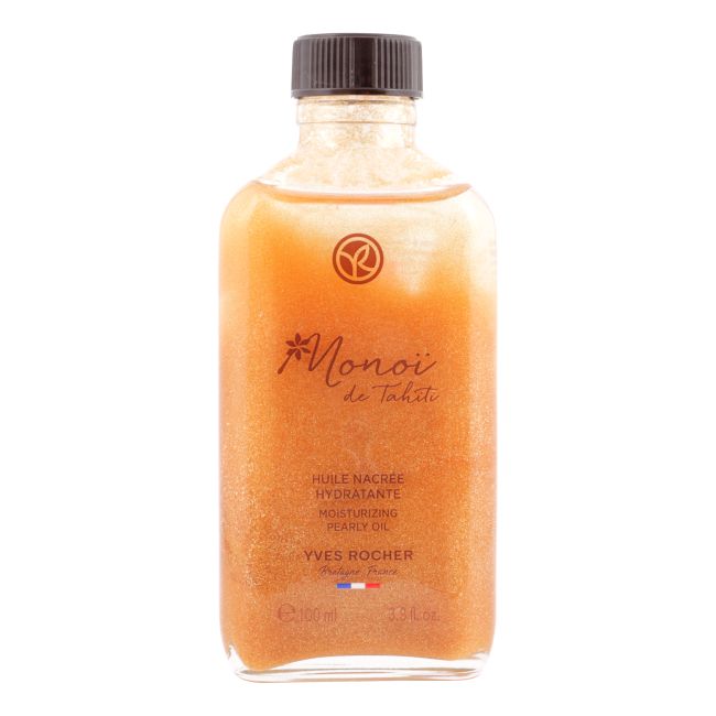 YVES ROCHER MONOI DE TAHITI MOISTURIZING PEARLY kūno ir plaukų aliejus, 100 ml
