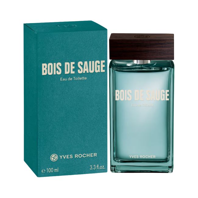 YVES ROCHER BOIS DE SAUGE tualetinis vyrų vanduo, 100 ml